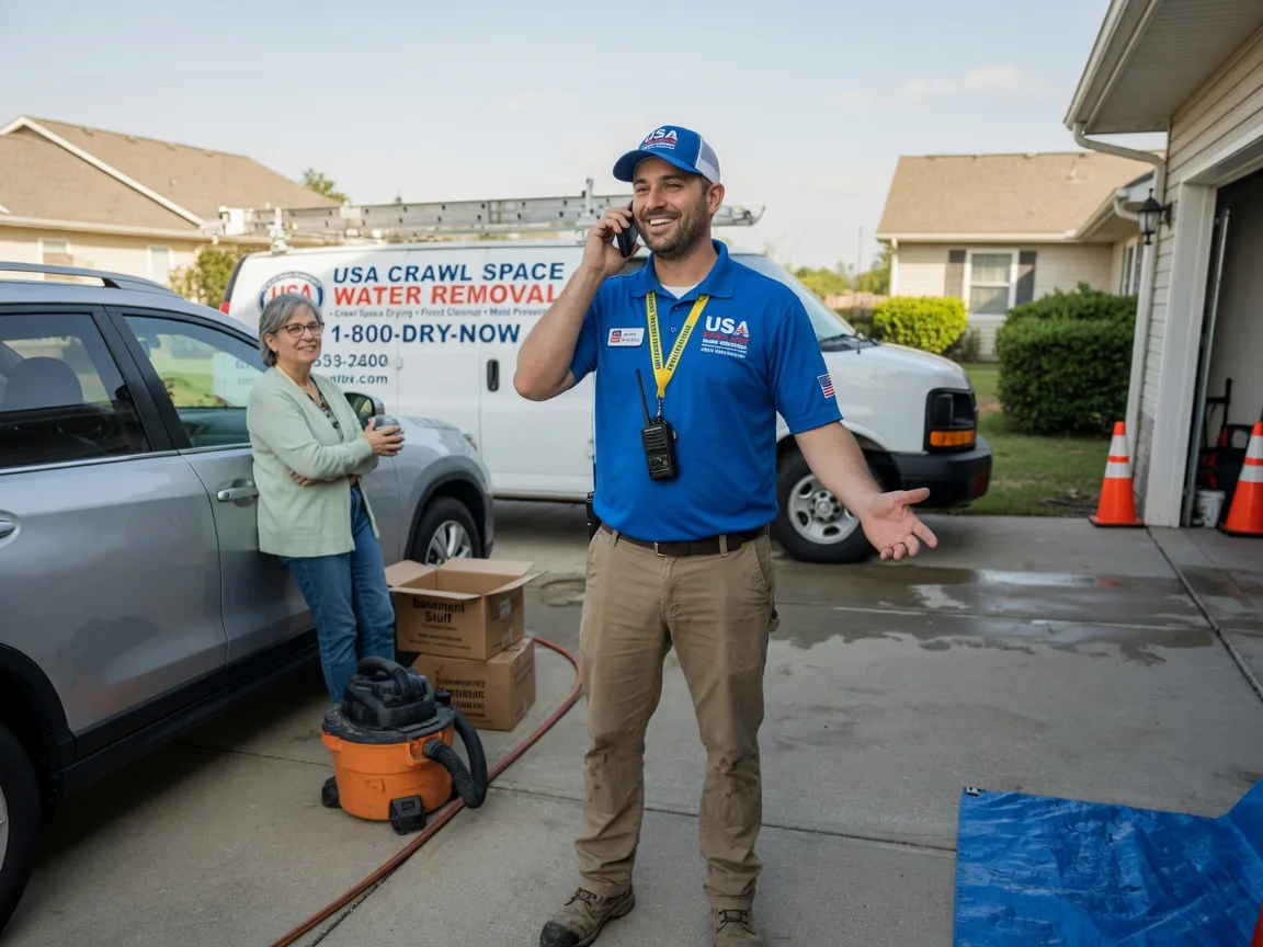 Crawl Space Water Removal Moxahala, OH FAQs